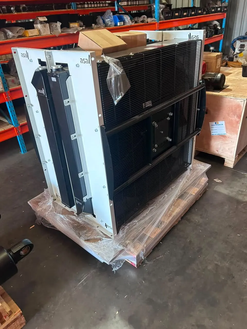 Hydraulic oil cooler